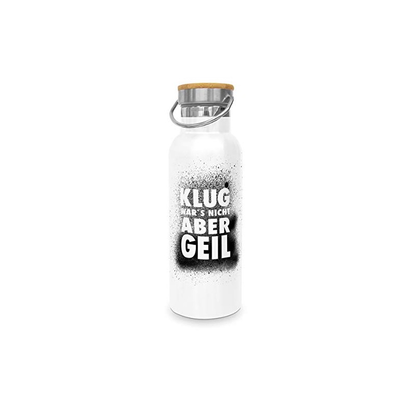 ppd Paperproducts Design Steel Bottle 500 ml (Klug war's nicht)
