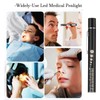 BUCICE Medical Rechargeable Pen Light, 2pcs LED Pen Light with