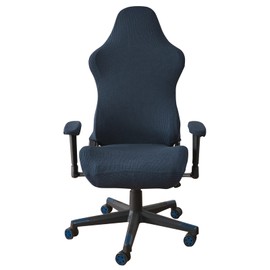 Gaming Chair Cover, Gaming Chair Covers, Pack of 4, Gaming Chair Covers with Armrests/Chair Back Cover/Office Chair Cover, Stretchable, Removable, Washable for Computer Chair, Gaming Chair, No Chair -
