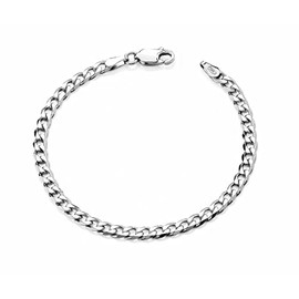 Old English Jewellers Sterling Silver Baby Bracelet 6". Solid Silver Bangle Baby Boy & Baby Girl Christening Gifts. Childs Bracelet Christening Bangle.