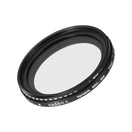 Sourcing Map ND2-400 Lens Filter, 37mm Variable Neutral Density Filter, Black, Optical Glass & Aluminum