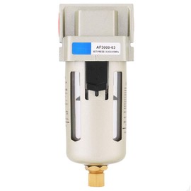AF3000-03 G3/8-Inch Air Compressor In-line Water Filter Air Separator for Filtering Water Impurities