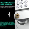 Pionevox Keyless Entry Keypad Door Lock with Handle-Digital Smartcode for