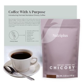 Nutriplus Chicory. Instant coffee & chicory blend. (3.53 Ounce (Pack of 2))