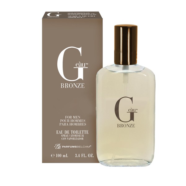 PB ParfumsBelcam G Eau Bronze Eau de Toilette Spray, Our Version of Acqua Di Gio Absolute, 3.4 Fl Oz