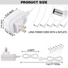 Wellrise 4.5V AC/DC Power Adapter 6 Output Compatible with Lemax