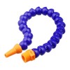TOPPROS Pack of 10 Round Nozzle 3/8 PT Plastic Flexible