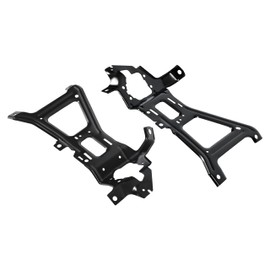 KUAFU Front Bumper Bracket Compatible with 2015-2022 Dodge Ram 1500 Front Pair Bumper Support Replacement for 68271501AC CH1061106