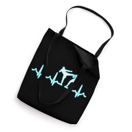 Heartbeat Karate Taekwondo Martial Arts Ninja Training Tote Bag