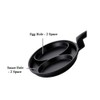 Kitchen Flower 2 Space Non-Stick Coated Egg Pan