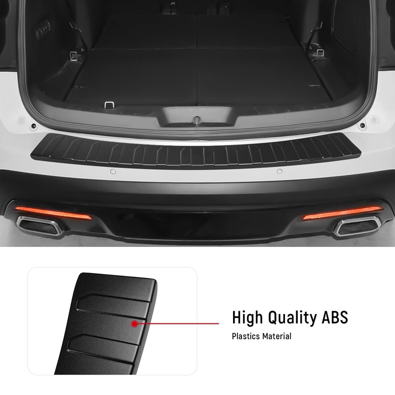 ZZEQYG Bumper Protector ABS Material for Ford Explorer 2011 2012