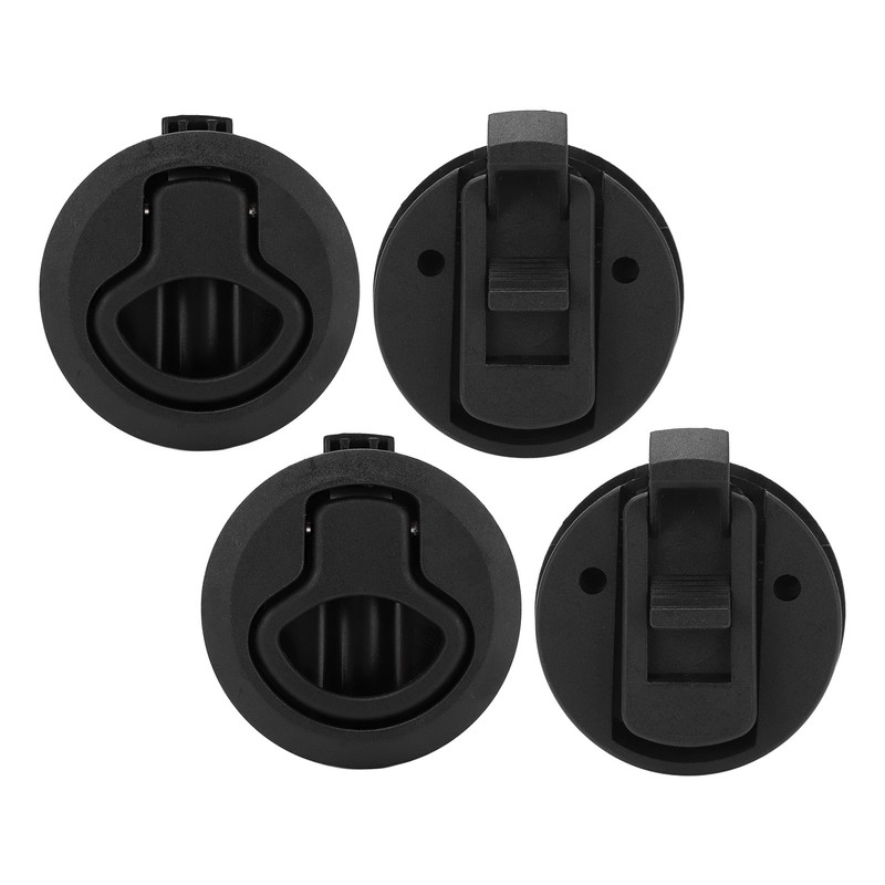 61mm/2.4in Marine Flush Pull Slam Latch Round Ring Lock Boat