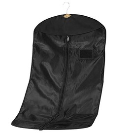 Quadra Men's QD031BLAC Deluxe Suit Cover, Black, One Size