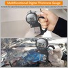 Neoteck Digital Thickness Gauge 1inch/25.4mm,0.0005inch/0.01mm LCD Display with Inch/MM Conversion