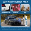 (PR4/TR4) Flame Red Touch Up Paint for Dodge-Exact Match 2