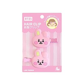 Solomon Shoji BT21 Bangs Clip, HAIR CLIP, Cute Bangs Pin, Hair Clip, Hair Accessory, Face Washing, Makeup, Desk Work, Bangs