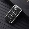 OATSBASF Car Key Case for Peugeot, Key Case Cover for