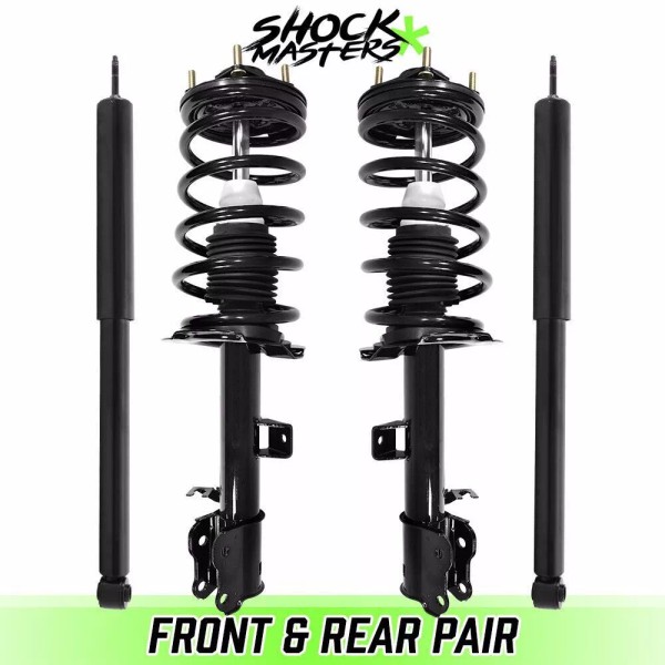 Unity Automotive Front Quick Complete Struts w/ Springs & Rear