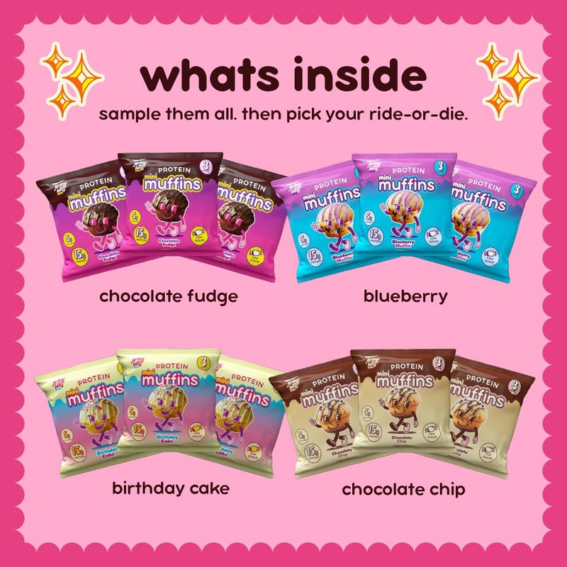 Prime Bites Minis | Protein Mini Muffins from Alpha Prime