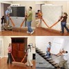 2x Moving Straps Rope Move Belt for Lifting Furniture, Tv,