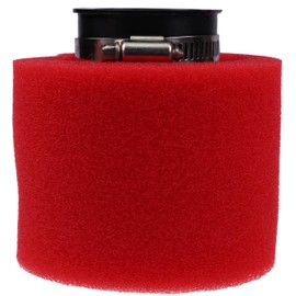 LSSOCH 2-Stage Angle Pod Filter UP-4152AST 38mm I.D. x 102mm Length Compatible With Motorcycles Go-karts Tractors Universal clamp-on air filter