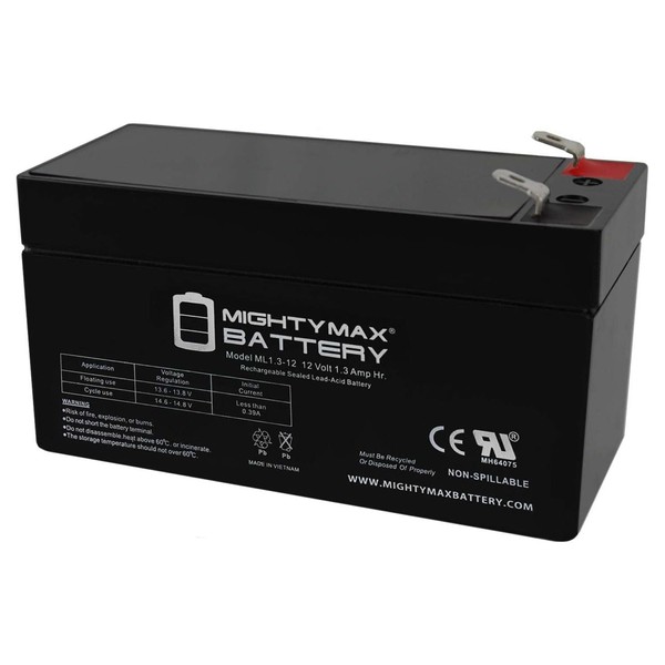 Mighty Max Battery 12V 1.3Ah Battery Replacement for Bard Medical