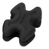 4pcs Bow Limb Dampener Wear Resistant Rubber Reducing Noise Vibration