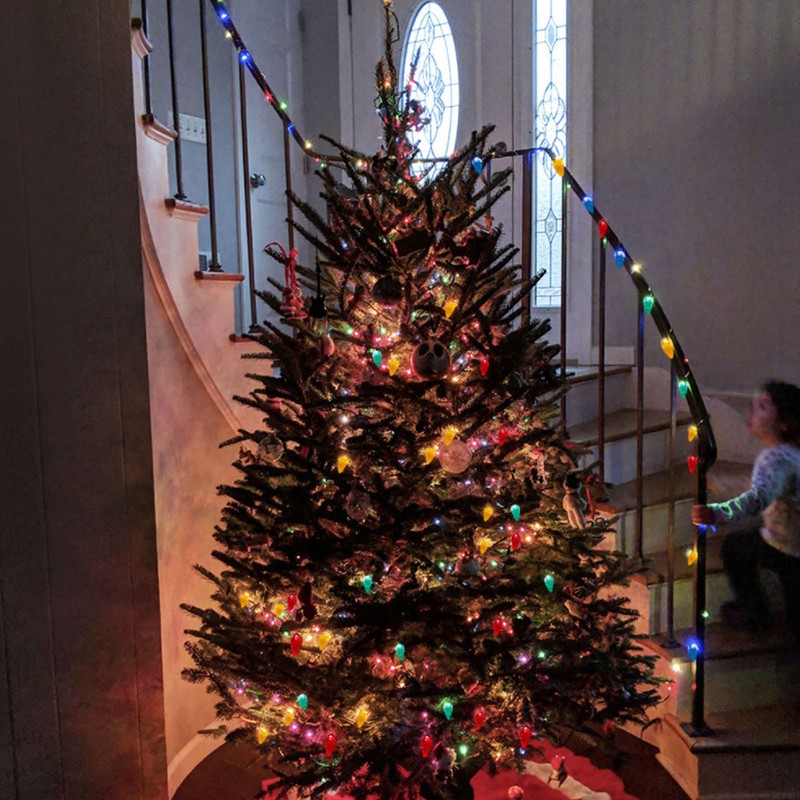 Solar Decorative Lights Strawberry Shape Waterproof Plastic Battery Box Powered