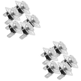 TEHAUX 2sets Replacement Thermostat Fuse for Dryers Home Appliance Thermostat Durable Heating Element Easy DIY Repair 5pcs*2