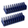 HGSKEO 10-Slot Heavy-Duty Plastic Tool Pliers Organizer Rack, 2-Pack with