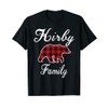 KIRBY Family Bear Red Checked Christmas Pyjamas Men Women Gift