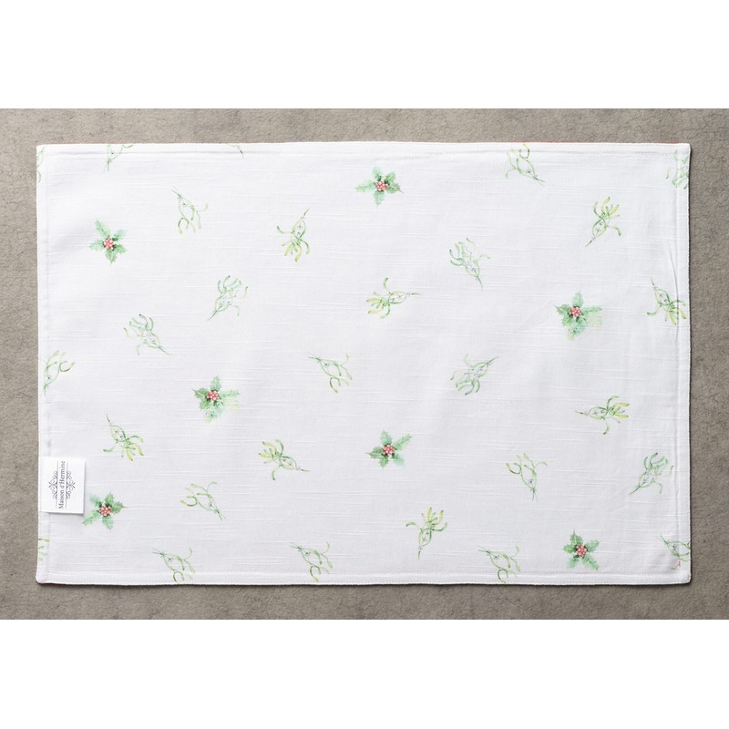Maison d' Hermine Fabric Placemat, 100% Cotton Set of 4,