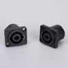 luosh 10Pieces/lot 4 Pin Speakon Female Jack Socket Connector Audio