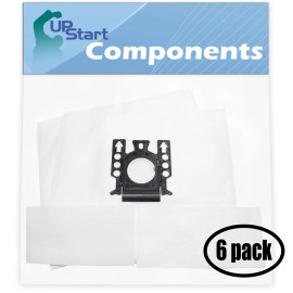For Miele 12 Vacuum Bags with 12 Micro Filters for Miele S4210 Antares Galaxy Series