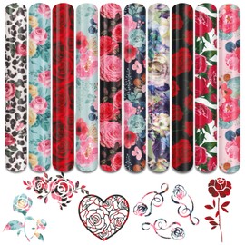 Tintnut Heat Transfer Vinyl Rose Plotter Film Textile, Flex Film Plotter Textile, Pack of 10, 30 cm x 25 cm