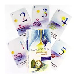 DECUIOCC Time Oracle Cards Deck - 33 Oracle Cards, Deck of Cards for Daily Divination, Tarot Cards with The Power of Oracle