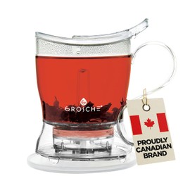 ¡GROSCHE Aberdeen infusor para té, Tritan, hacer té infusor - sin BPA apto para uso alimentario, sin productos químicos en tu té!