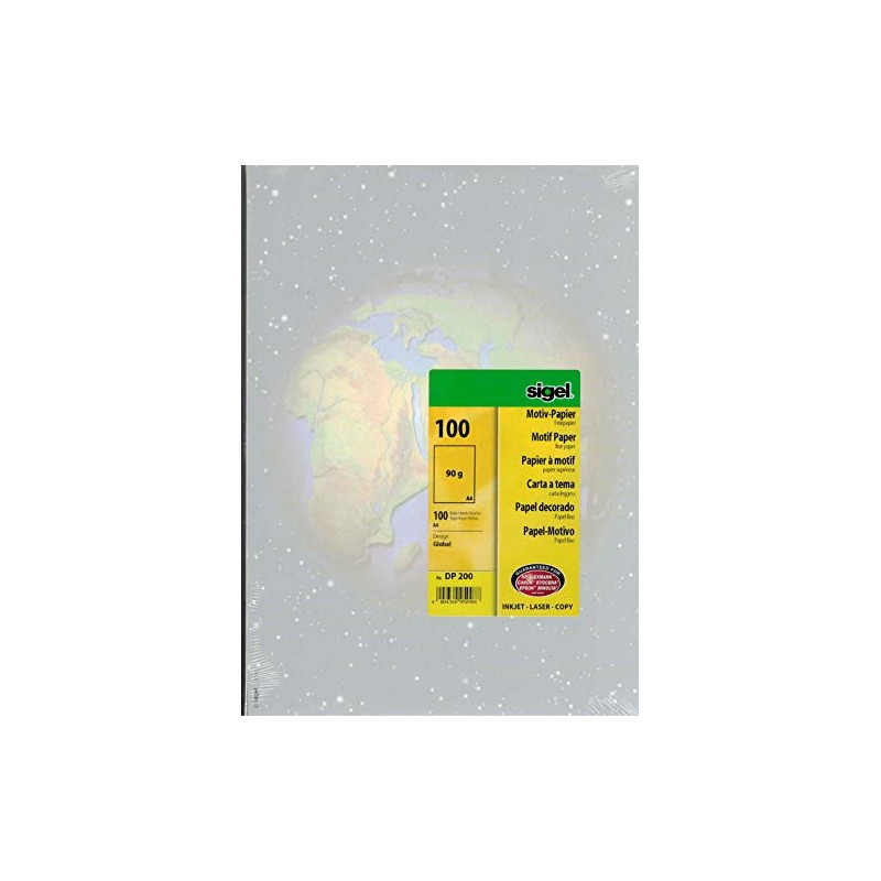 Sigel Design Paper - Global - DP200 - 90gm, A4,