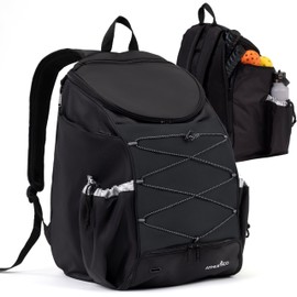 Athletico Pro 42L Pickler Pickleball Backpack (Black)