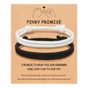 Couples Bracelets for 2 Best Friend Bracelets Matching Black and