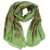 GURU SHOP Thin Baba Scarf, Benares Lunghi, Men/Women, Pink, Synthetic,