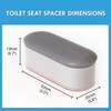 In My Bathroom | Bumpy Bumpers Toilet Seat Spacers (Sanitary
