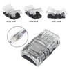 RGBZONE 10 Pack RGB 4Pin LED Strip Connector for 10mm