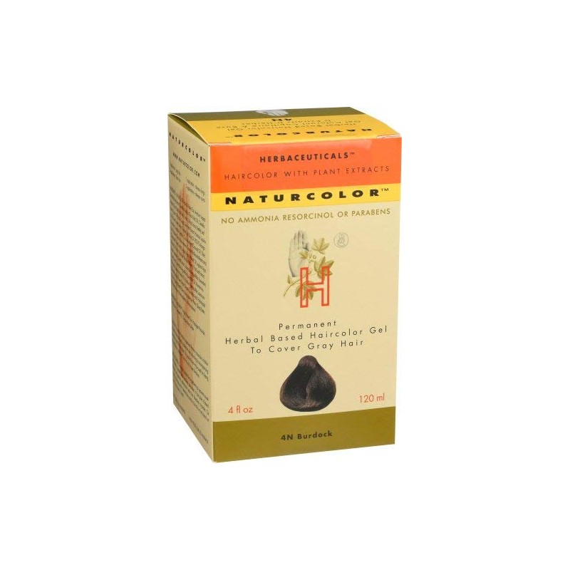 Naturcolor Tinte para el cabello – bardana, 4 onzas líquidas
