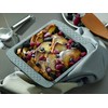 kela Casserole Dish Lea 29,5x25,5x6,5cm in Metal Grey, Multi-Ply 29.5