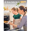 SMARTAKE 200 Pcs Parchment Paper Baking Sheets, 12x16 Inches Non-Stick