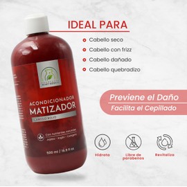 Acondicionador Baño De Color Rojo Productos Mart Mexico 500 Ml