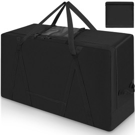 FREEAMG Folding Mattress Storage Bag,Trifold Memory Foam Mattress Carry Case,Portable Heavy Duty Mattress Moving Bag for Tri-Fold Guest Bed Mattress Fits 4" Narrow Twin & Cot Mattress