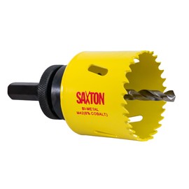 Saxton HSS Hole Saw Cutter M42 Bi-Metal 8% Cobalt Heavy Duty + Arbor (14mm – 230mm) (50mm + Arbor)