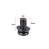 sourcing map M4 x 8mm Carbon Steel Phillips Pan Head